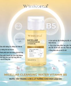 Nước Tẩy Trang 4IN1 Vitamin Complex B5 Lý Tưởng Cho Mọi Loại Da